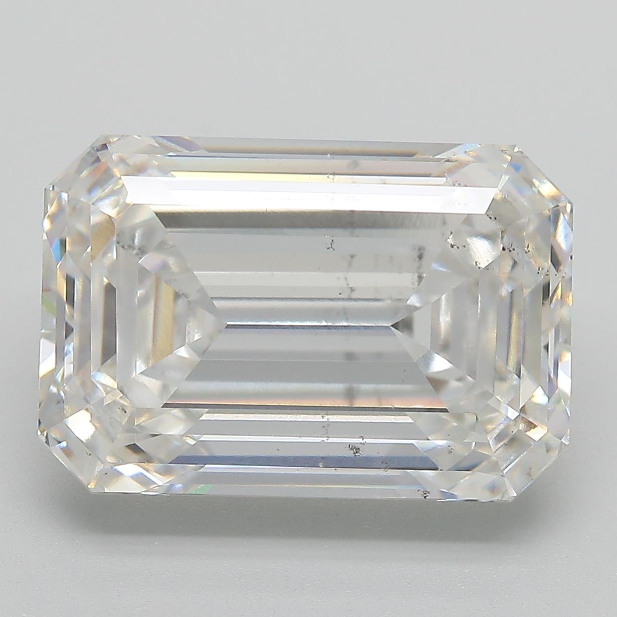 10.02ct G VS2 Excellent Cut Emerald Lab Grown Diamond