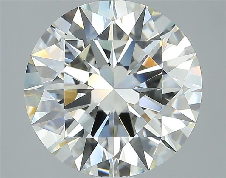 3.03ct K IF Rare Carat Ideal Cut Round Diamond