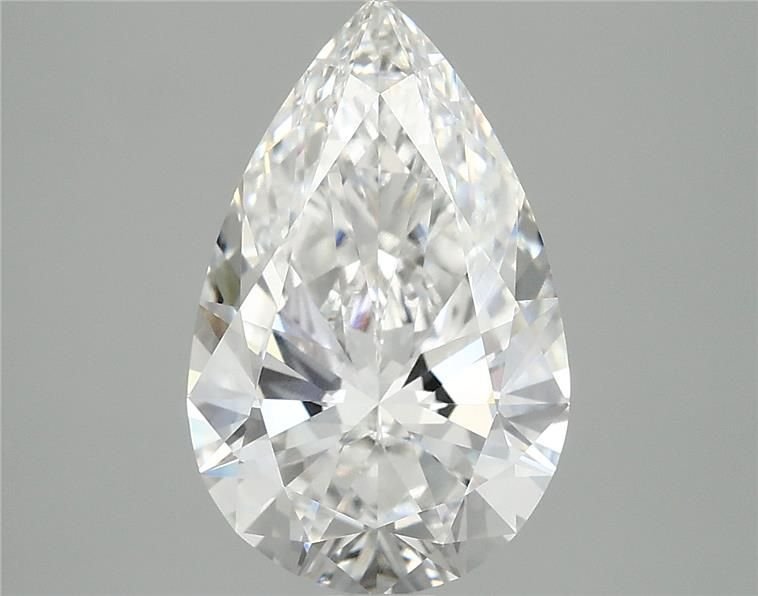 3.00 Carat Pear Lab Diamond