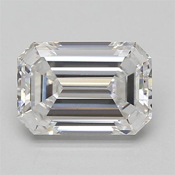 1.58ct D VS1 Rare Carat Ideal Cut Emerald Lab Grown Diamond