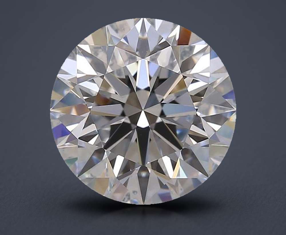 4.04 Carat Round Lab Diamond
