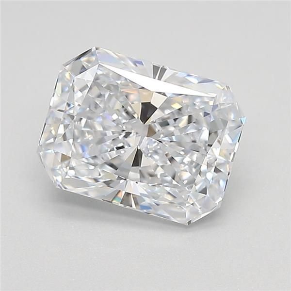 1.35ct E VVS2 Rare Carat Ideal Cut Radiant Lab Grown Diamond