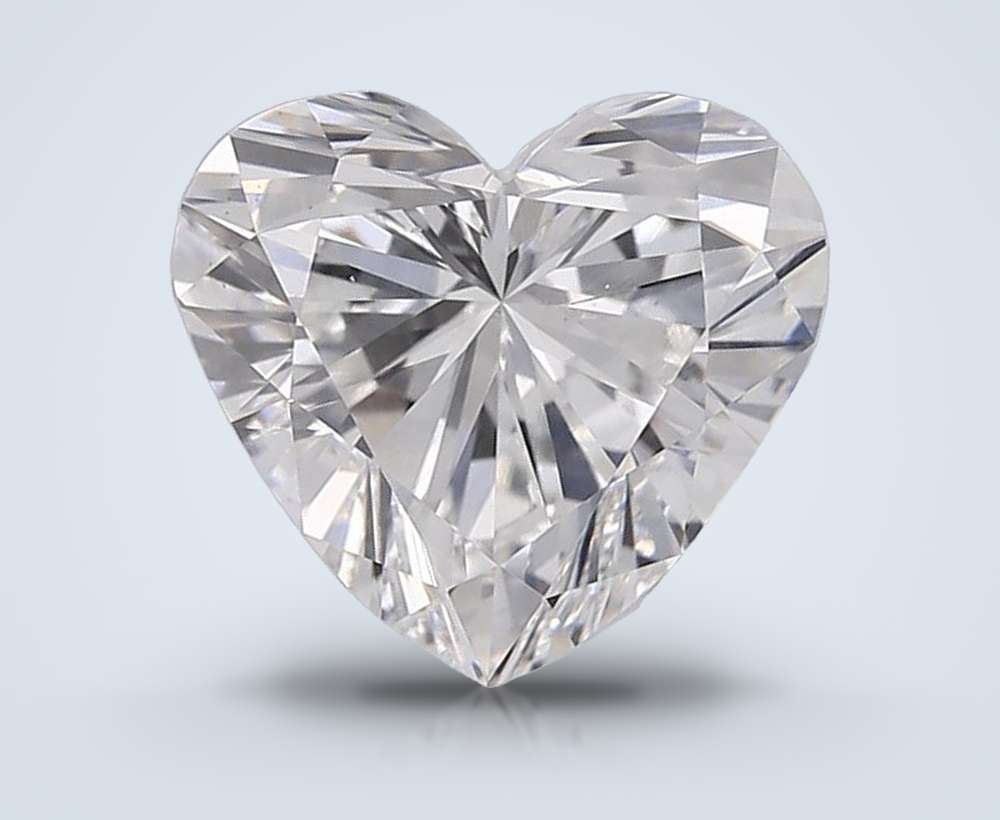 1.45 Carat Heart Lab Diamond