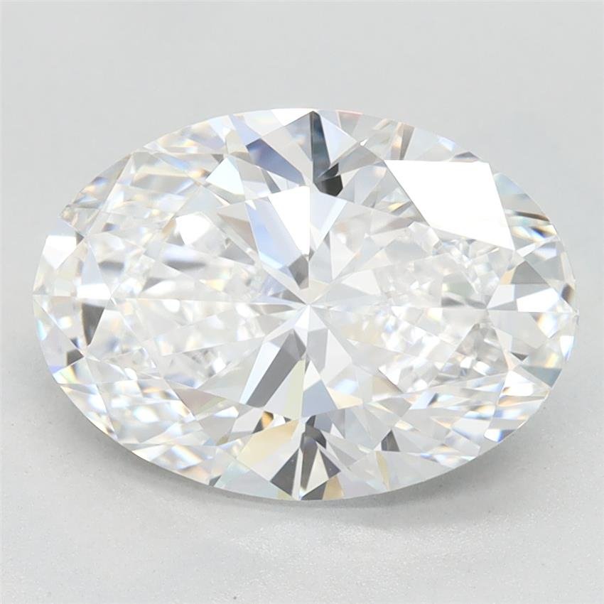 2.78ct D VVS1 Rare Carat Ideal Cut Oval Lab Grown Diamond