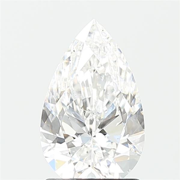 1.56ct E VS2 Rare Carat Ideal Cut Pear Lab Grown Diamond