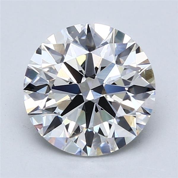 2.53ct D VS1 Rare Carat Ideal Cut Round Lab Grown Diamond