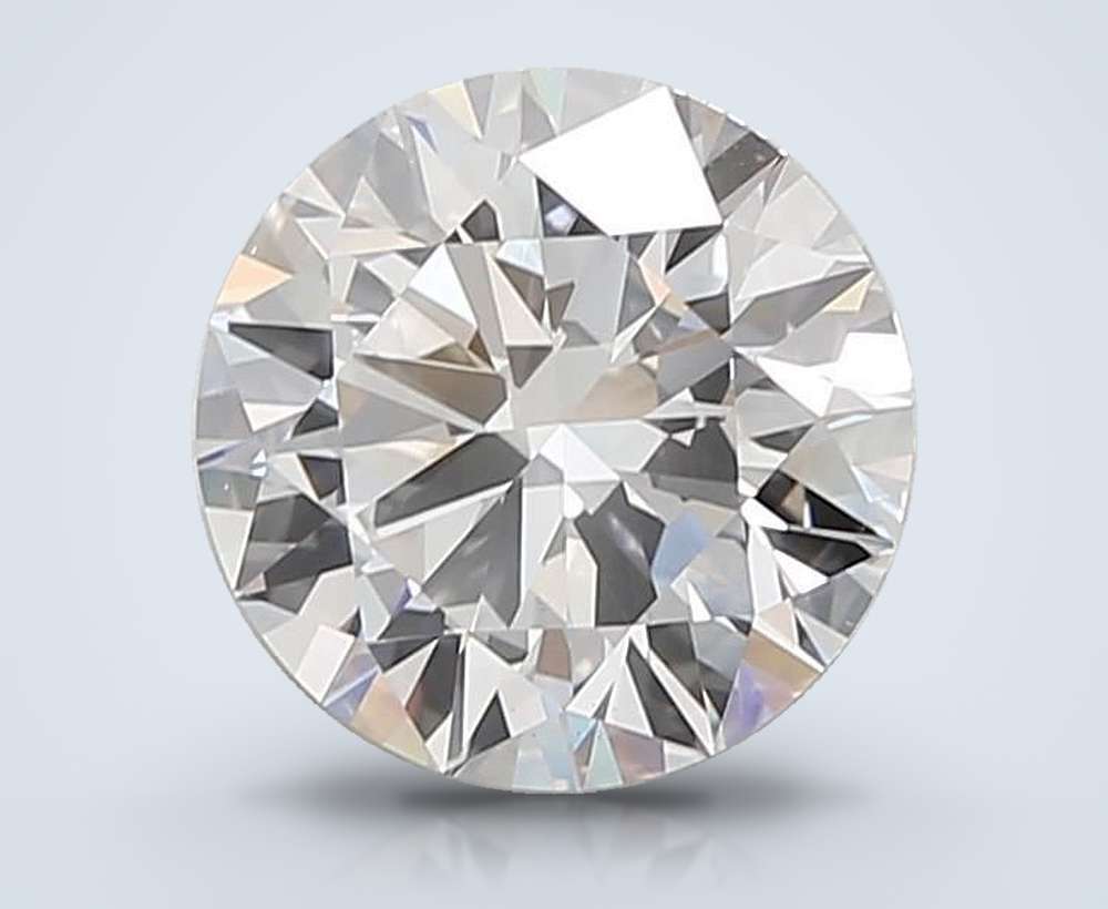 4.62 Carat Round Lab Diamond