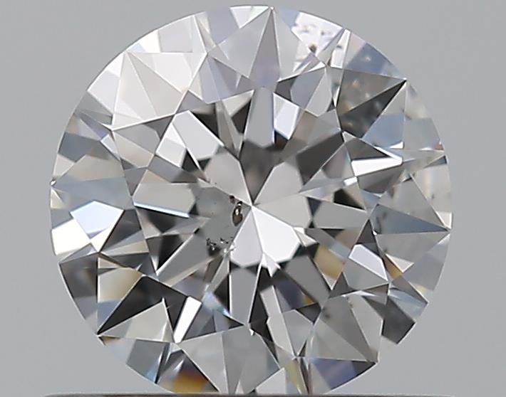 0.65ct E SI2 Rare Carat Ideal Cut Round Diamond