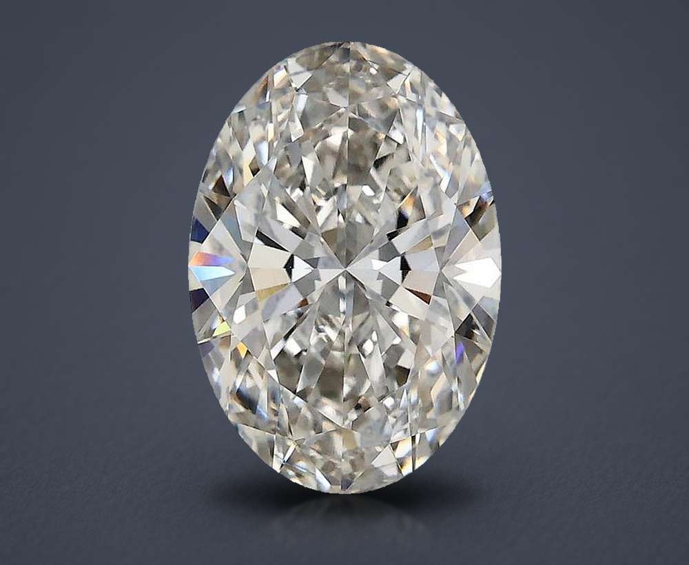 2.86 Carat Oval Lab Diamond