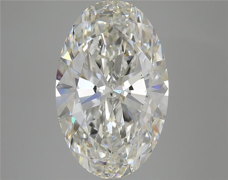 7.75ct G VS2 Rare Carat Ideal Cut Oval Lab Grown Diamond