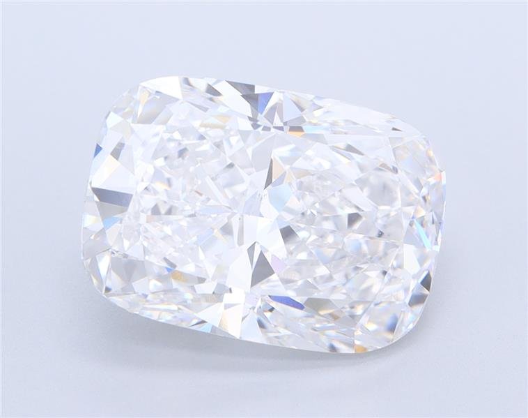 5.01ct E VS2 Rare Carat Ideal Cut Cushion Lab Grown Diamond