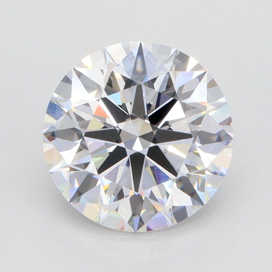 2.77ct E VVS2 Rare Carat Ideal Cut Round Lab Grown Diamond