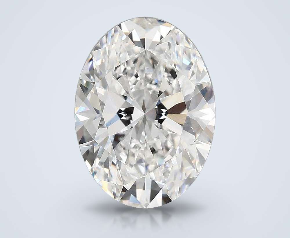4.00 Carat Oval Lab Diamond
