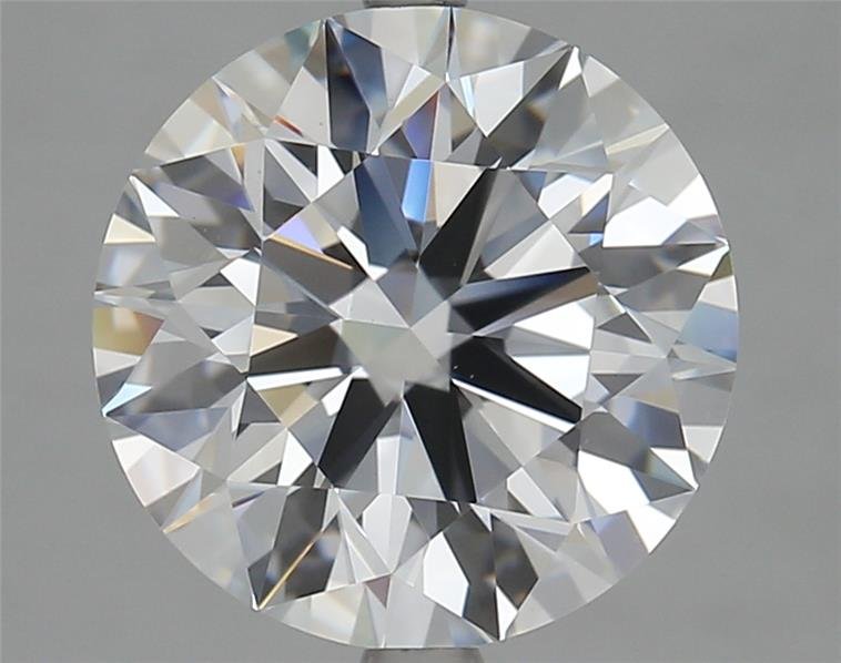 5.03ct H VS2 Rare Carat Ideal Cut Round Lab Grown Diamond