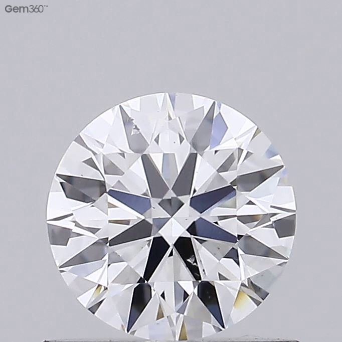 0.63ct D SI1 Rare Carat Ideal Cut Round Lab Grown Diamond