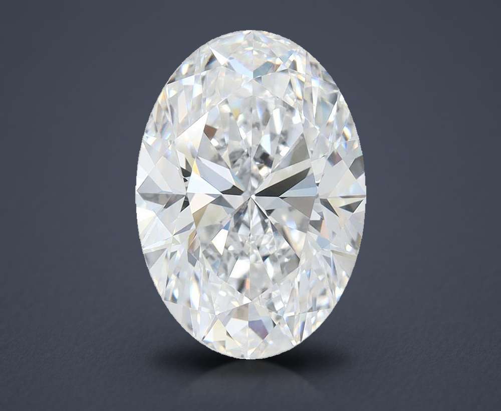 3.24 Carat Oval Lab Diamond
