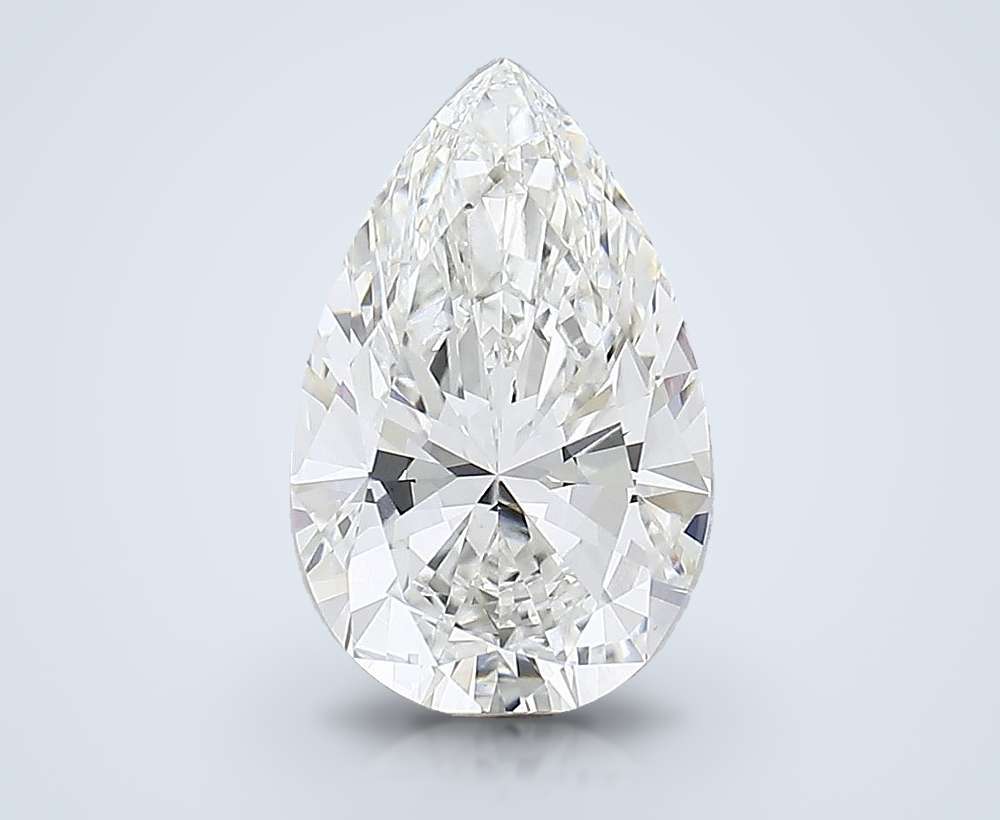 8.57 Carat Pear Lab Diamond