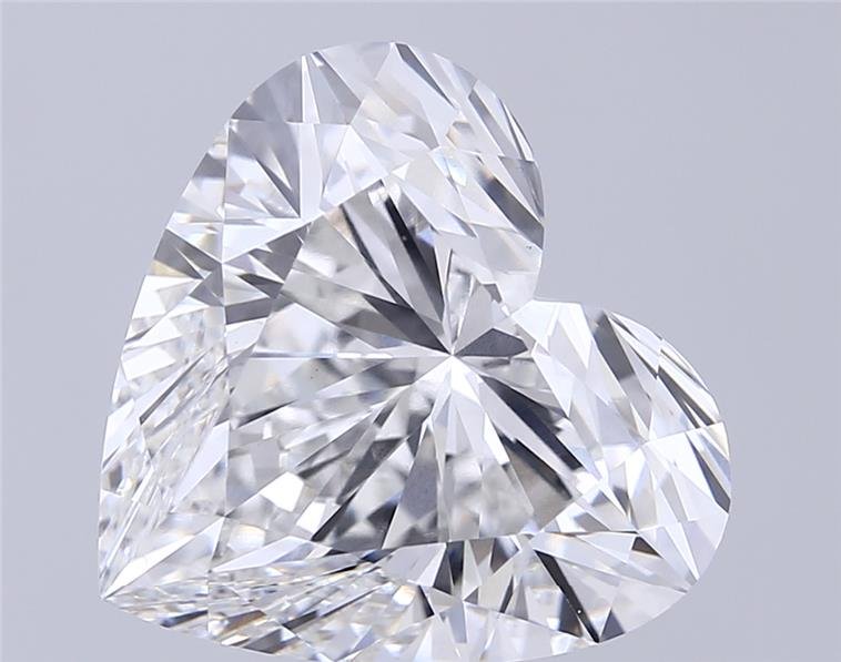 10.61ct F VVS2 Rare Carat Ideal Cut Heart Lab Grown Diamond