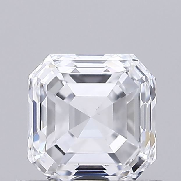 0.65ct D VS1 Very Good Cut Asscher Lab Grown Diamond