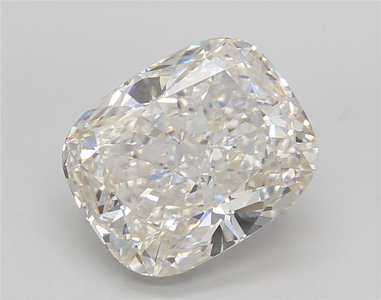 5.06ct H VS1 Rare Carat Ideal Cut Cushion Lab Grown Diamond