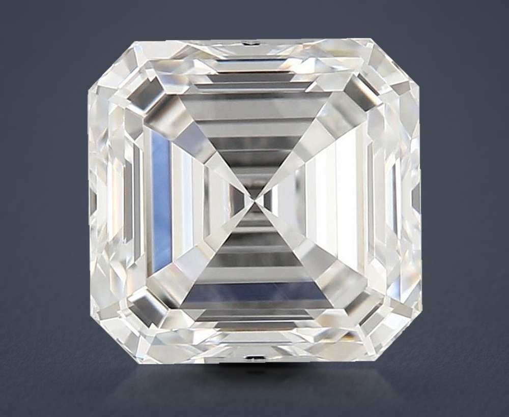 0.77 Carat Asscher Natural Diamond