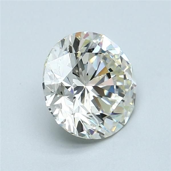 2.01ct K VVS1 Rare Carat Ideal Cut Round Diamond