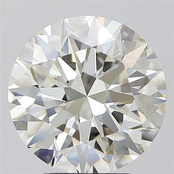 4.51ct J VS2 Rare Carat Ideal Cut Round Diamond