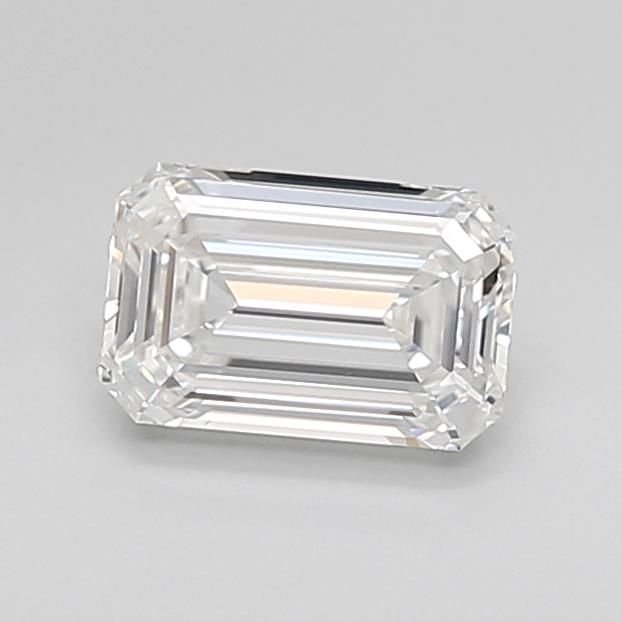 0.90ct E IF Rare Carat Ideal Cut Emerald Lab Grown Diamond