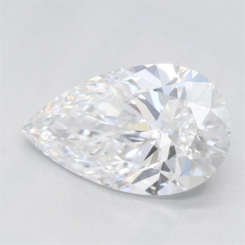 1.03ct D VVS1 Rare Carat Ideal Cut Pear Lab Grown Diamond