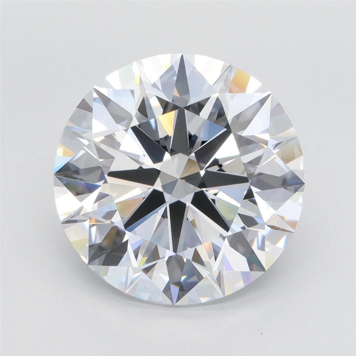 9.10ct F VS1 Rare Carat Ideal Cut Round Lab Grown Diamond