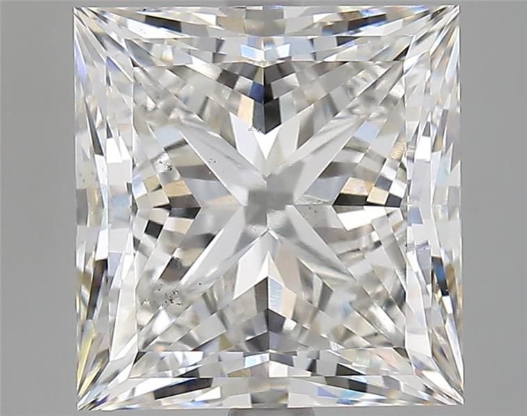 5.70ct H VS2 Rare Carat Ideal Cut Princess Lab Grown Diamond