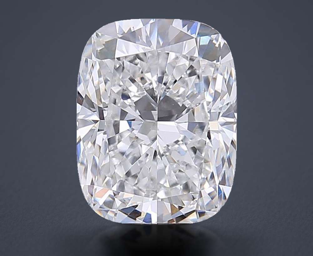 3.19 Carat Cushion Lab Diamond
