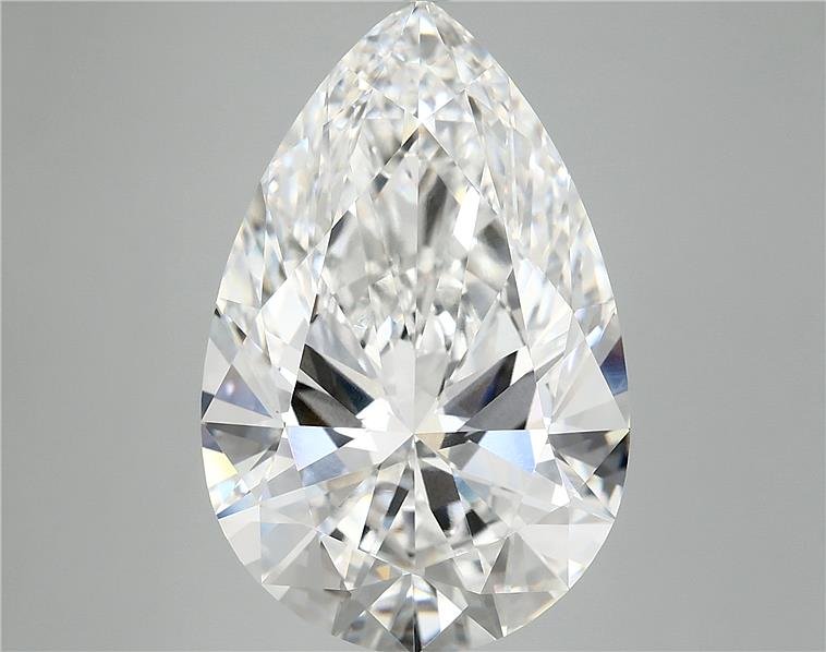 10.33ct F VVS2 Rare Carat Ideal Cut Pear Lab Grown Diamond