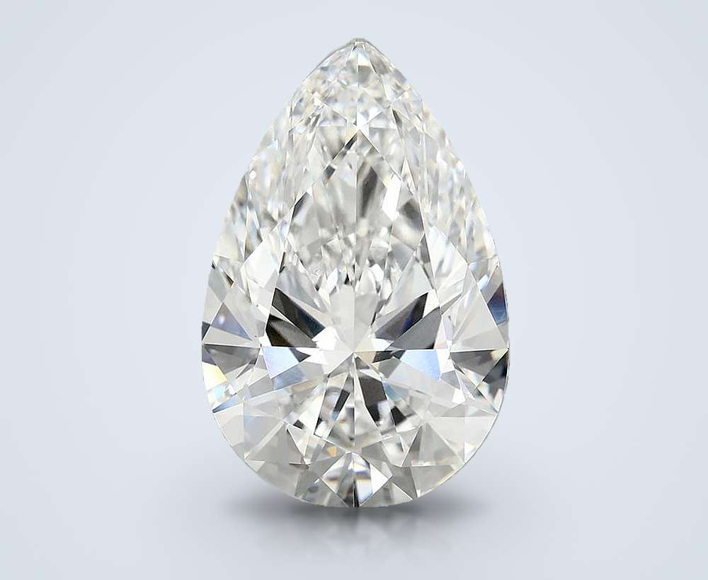 10.33 Carat Pear Lab Diamond