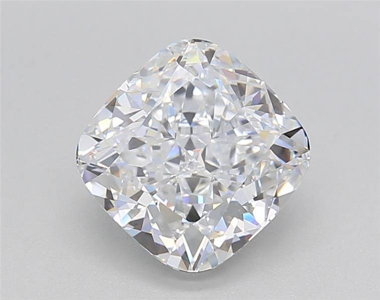 2.10ct D VS2 Rare Carat Ideal Cut Cushion Lab Grown Diamond