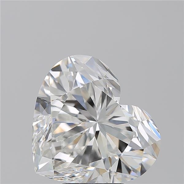 5.73ct F VS1 Excellent Cut Heart Diamond