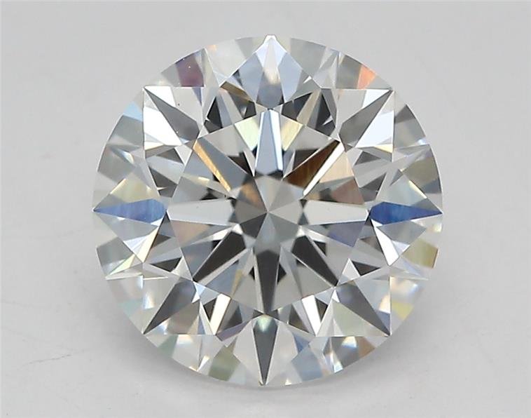 2.08ct E VVS2 Rare Carat Ideal Cut Round Lab Grown Diamond