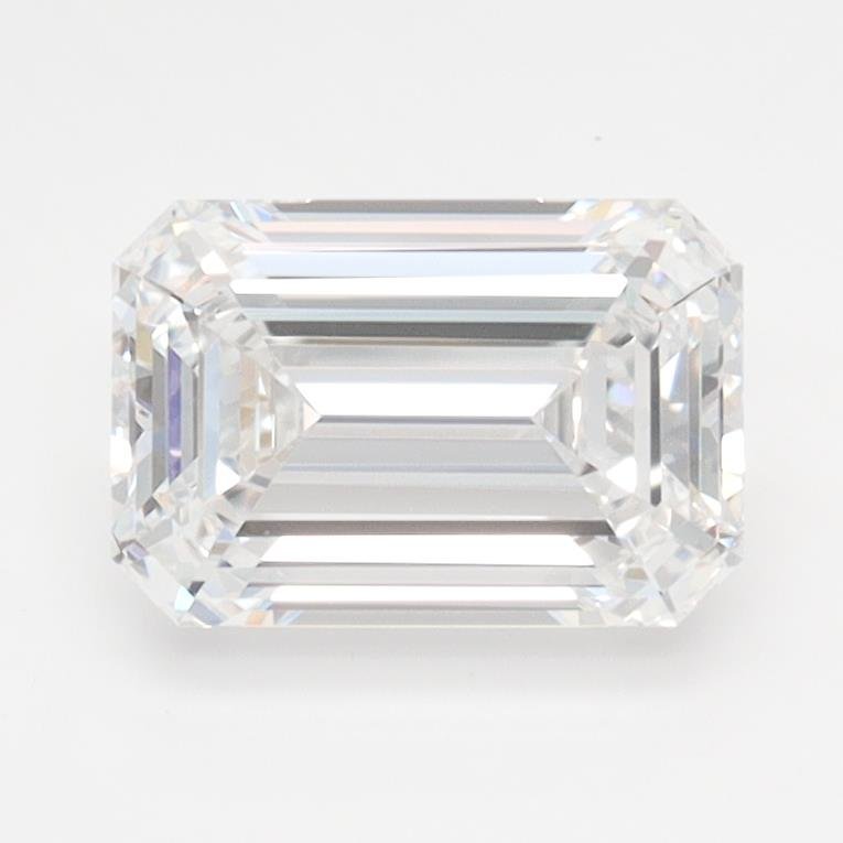 1.48ct D VVS2 Rare Carat Ideal Cut Emerald Lab Grown Diamond