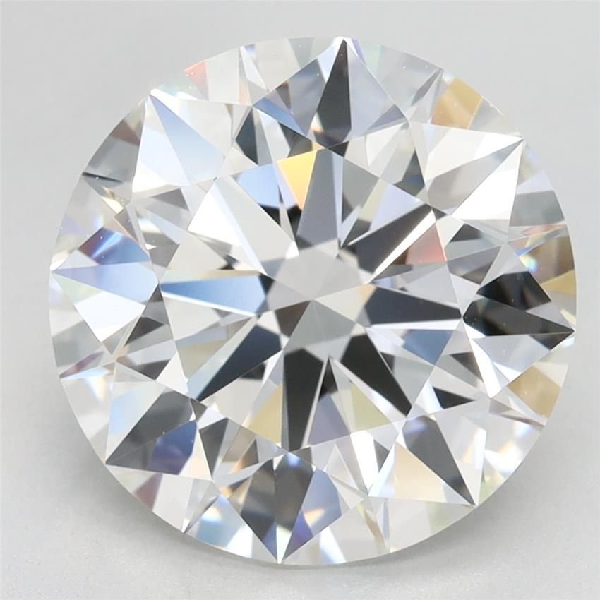 4.01ct G VVS2 Rare Carat Ideal Cut Round Lab Grown Diamond