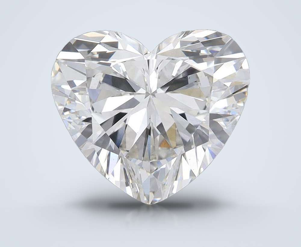 3.73 Carat Heart Lab Diamond
