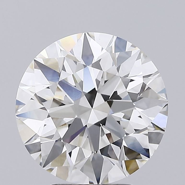 4.19ct H VVS2 Excellent Cut Round Lab Grown Diamond