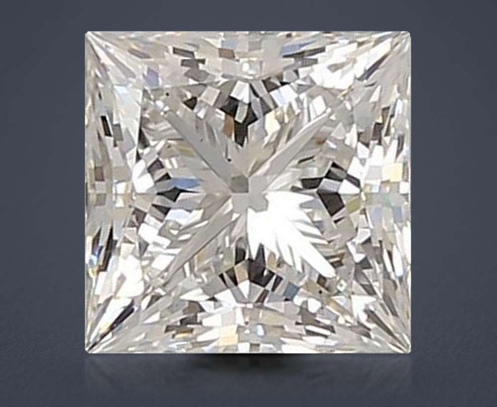 1.54 Carat Princess Lab Diamond