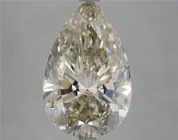 5.37ct K SI1 Rare Carat Ideal Cut Pear Lab Grown Diamond