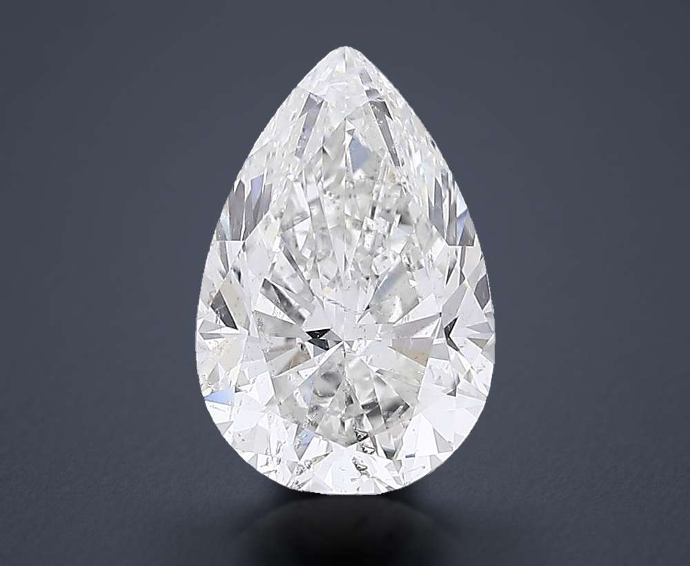 2.00 Carat Pear Natural Diamond