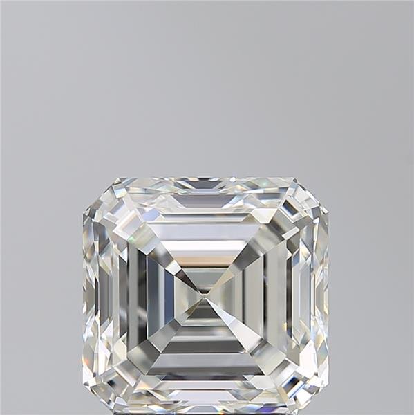 3.04ct H VVS2 Rare Carat Ideal Cut Asscher Diamond