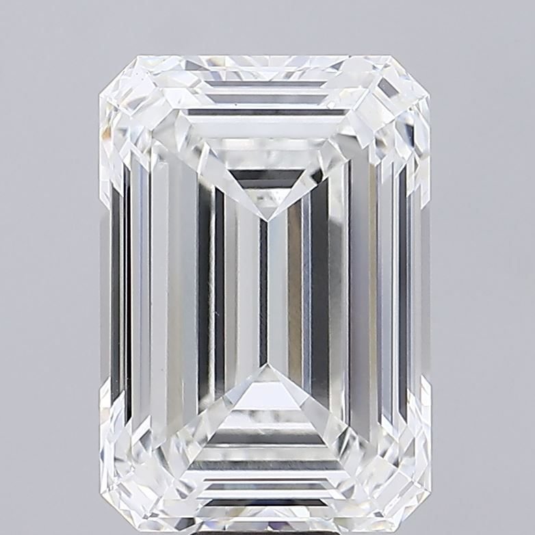 18.05ct F VVS2 Rare Carat Ideal Cut Emerald Lab Grown Diamond