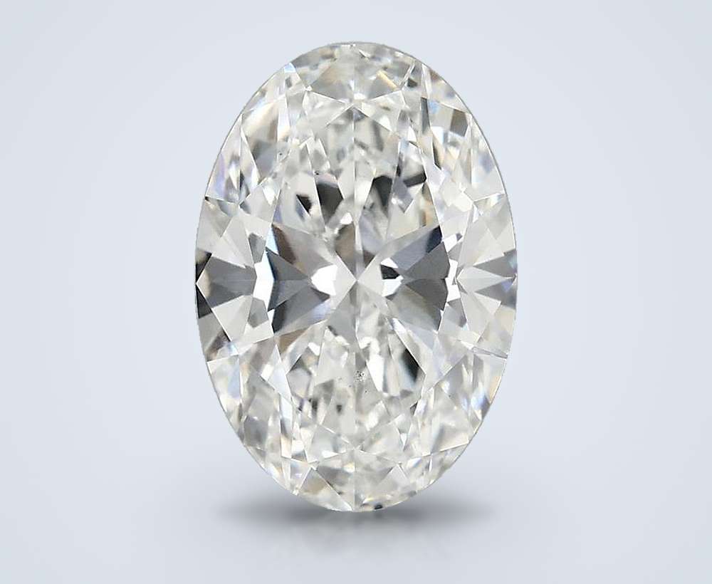 3.00 Carat Oval Lab Diamond