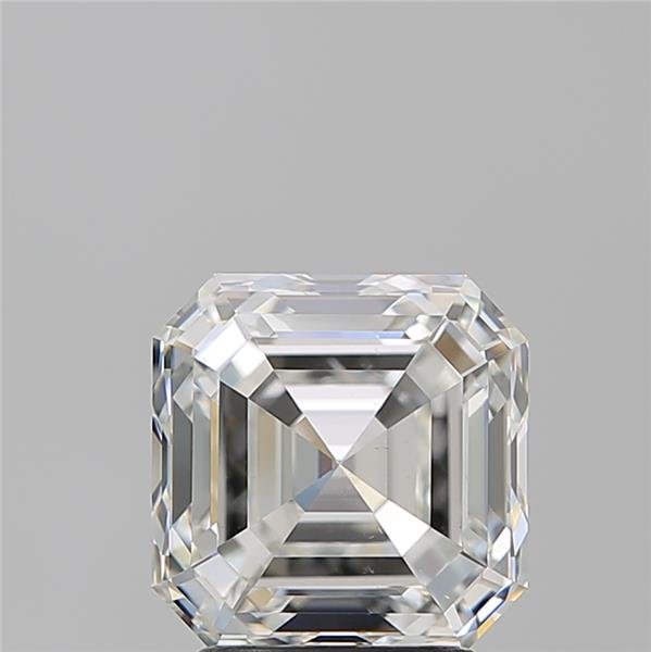 3.03ct H VS1 Rare Carat Ideal Cut Asscher Diamond