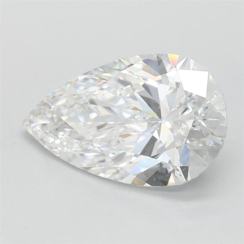 1.37 Carat Pear Lab Diamond