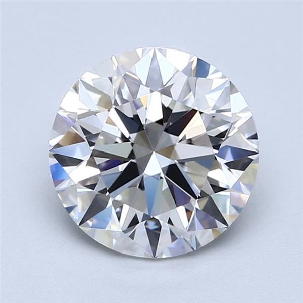 2.01ct H VVS1 Rare Carat Ideal Cut Round Diamond